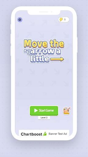 Move the arrow a little gameplay